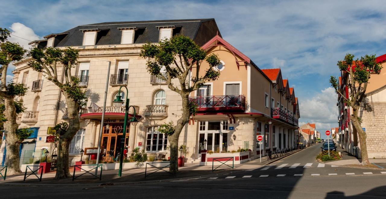 Logis Hotel Majestic Chatelaillon Plage - La Rochelle Eksteriør billede